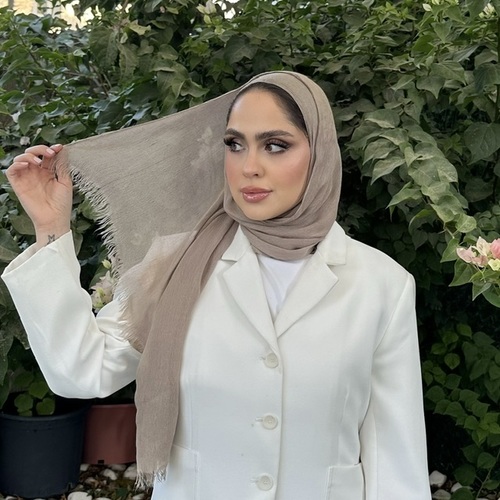 DARK BEIGE SHAWL KRESHA