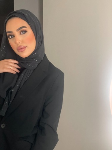 GRAY ABAYA HIJAB