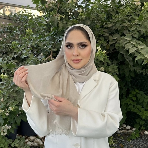 BEIGE SHAWL KRESHA