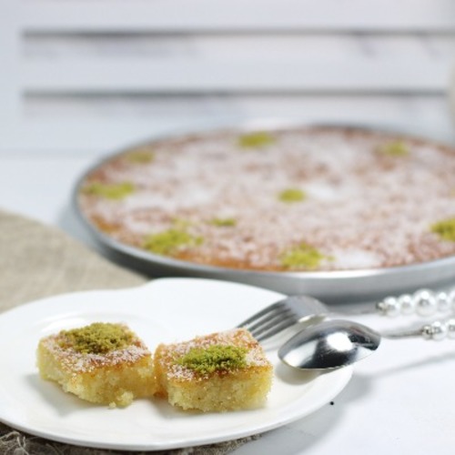 صحن بسبوسة