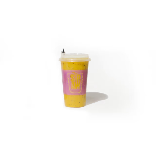 STRAW - Passion Mango - Exotic juice with the tang of Passionfruit, sweetness of Mango & freshness of lemon!