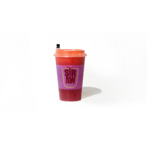 STRAW - Monsoon - A healthy mix of carrot, orange, beetroot, and ginger.