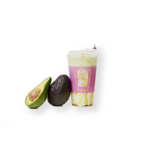 Avocado - A Fresh Avocado Juice with Honey and Nuts.