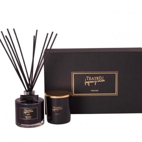 Oro Giftset - Aromatic scent, size 250 ml + aromatic candle, size 180 ml