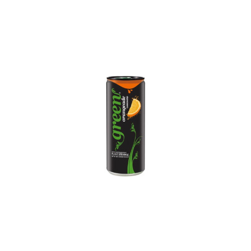 Green Orange 330 ml - With sweeteners from stevia plant 100% Taste 6% National Juice No Aspartame Free sugar