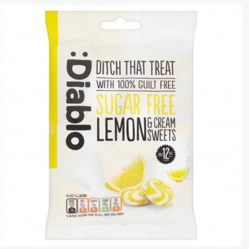 :Diablo Lemon & Cream Sweets Sugar Free