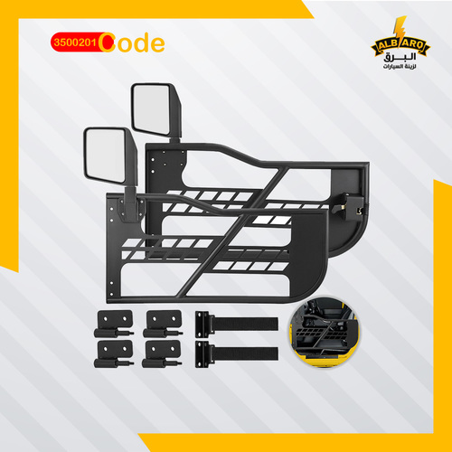 باب حديد جيب رانجلر 4 باب مع مرايا   2019 - كود 3500201 - باب
  حديد جيب رانجلر 4 باب مع مرايا   2019