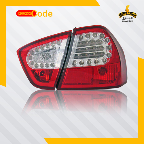 ستاب خلفي بي ام E90 4D - كود 1200232 - ستاب خلفي بي ام E90 4D احمر (05) LED