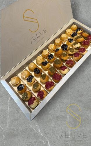 Mini Sandwich Box - Contains 40 Pieces
Fillings
Mixed vegetables Potatoes Hummus Cheese