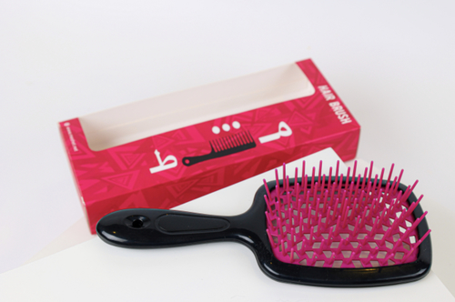 Meshet  - Hair Brush - MESHEET HAIR BRUSH   : DESCRIPTION Detangling Brush can be used on both wet and dry hair. It is also perfect for shower use. Combing through the conditioner, removes all tangles while massaging and cleaning the scalp ..