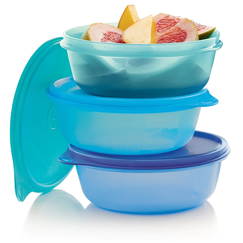 S.S Bowl Set (3pcs) 600 ML - Want to save space in the kitchen or refrigerator even though you have leftovers from the last few days? The modular bowls can be stored one above the other, so that they allow storage space to be saved. They are opaque to liquids and therefore can also contain liquid stews. They can be easily seen so that you do not have to rummage through the fridge and mess it up, and can also be used as a serving dish.