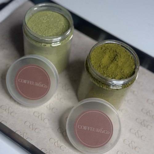 travel package Easy Care 🍃 - ravel comfortably with our specially designed travel blend package that meets your weekly hair care needs while you're on the go ✈️. This package includes two sets of natural blends: Sidr Powder and Hair Thickening Herbs 👌🏻. Easy Care Ingredients:Natural Sidr Powder, free of additives, 250ml. Hair Thickening Herbs, ground for stimulating and thickening hair, 250ml.Package Benefits:Travel-friendly size. 100% natural ingredients made from pure materials, free of harmful chemicals.