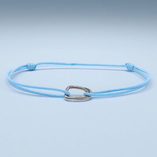 سوار أزرق سماوي - Adjustable Size : From 16cm to 20cm