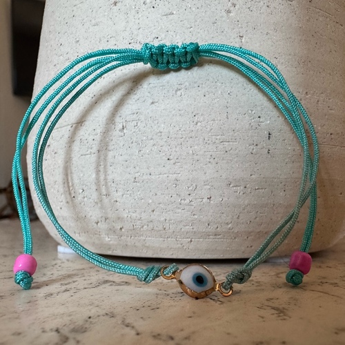 Tiffany evil eye - Size 16 cm to 20 cm adjustable