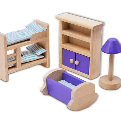 TNWX-6201/Mini Room Set - Mini Room Set Includes 9 pieces  For age +3 years