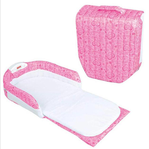 Baby Bed/66503 - Baby Separated Bed  Folds compactly for easy travel . Equipped with light and music.