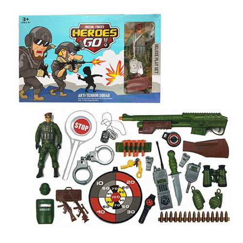 Military set-88805 - Includes all accessories for militaryFor ages +3 years