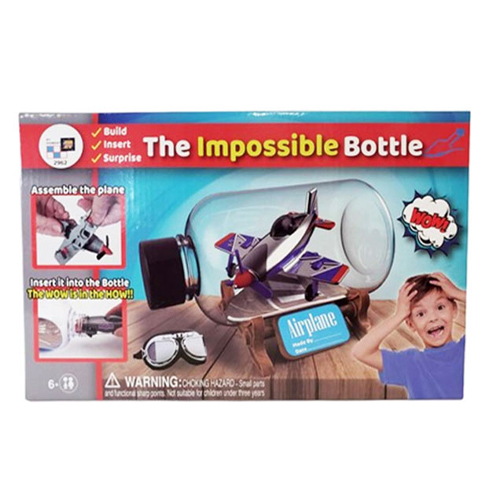 10419/The Impossible Bottle - The Impossible Bottle Airplane Assemble the plane and insert it into the bottle Age:+3 years