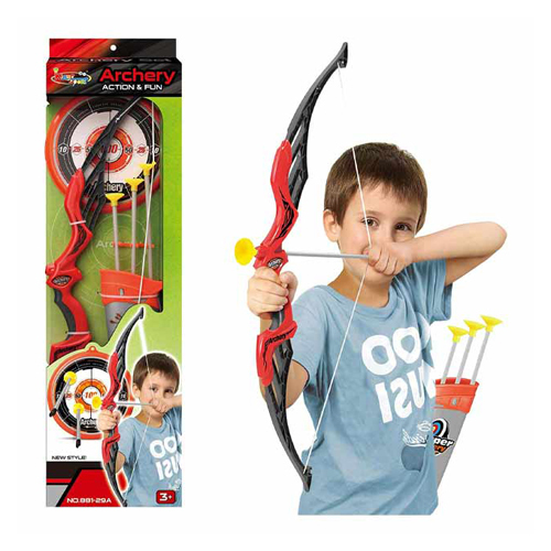 881-29A/Bow and arrow - Archery set with darts and target ! Years +3