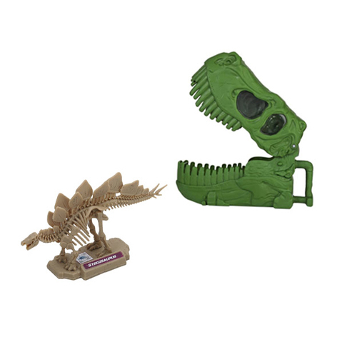 542040/Mini Dino Head - With any 1 mini dinosaur inside Note : the mini dino inside the head may differ Age : + 3 years