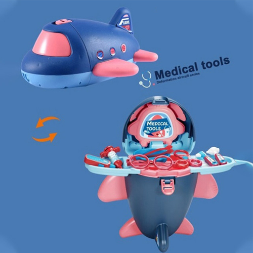 Monkiz - l666-58/Medical Tools - Airplane Medical Tools Airplane with tools and wheel Age: +3 years