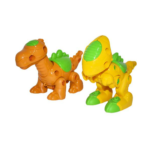 580-2CD/Animal set - Animal set Includes dinosaurs and screwdriver Best gift for your kids For children above +3 years