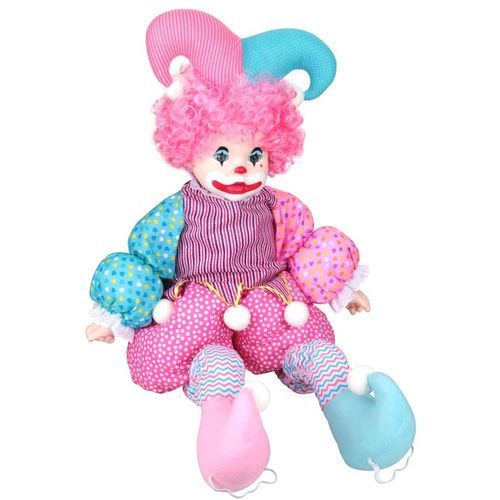 Clown Doll/60284-P/WX128 - Stretchable Dolls Can stretch upto 95cm Age : +3 years