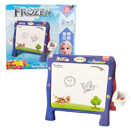 Frozen drawing board-3628A - 2 in 1 drawing and study table and storage options! years +3
