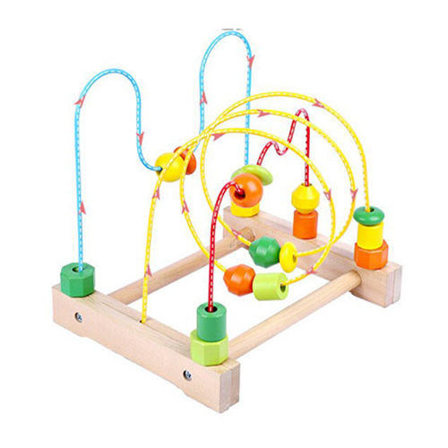 6805/Wooden beads - Wooden maze toy