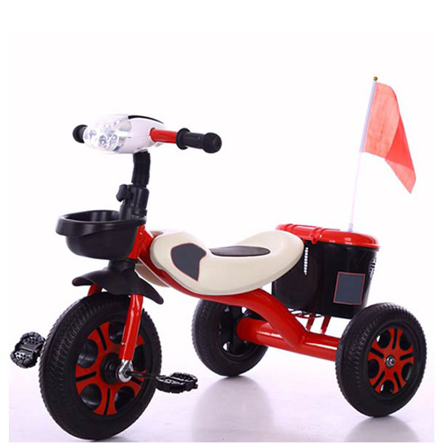 TB-199/Tricycle - Tricycle Includes storage box with flag Size : 60 x 75 x 50cm