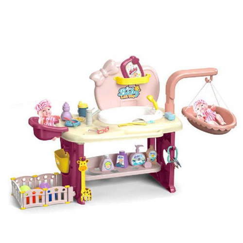 HL-6/Baby nurse - Includes 72 pieces for assembly and other nurse equipments For ages +3 years