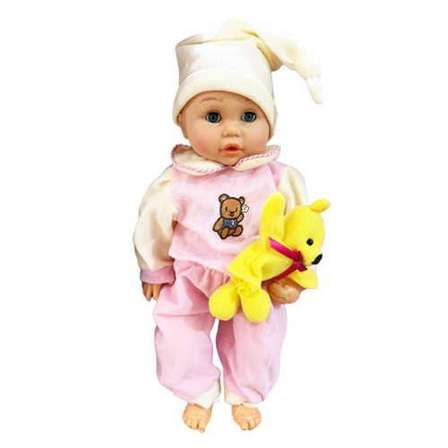 Doll SET-60235-1T - Doll with feeding accessories Age : +3 years