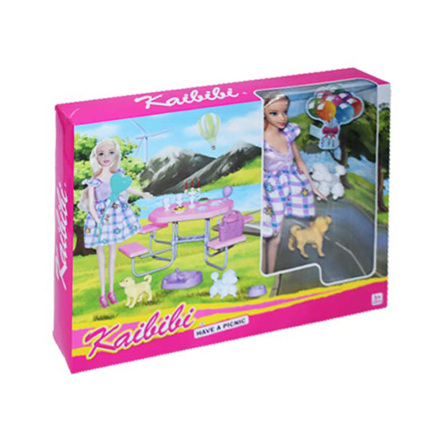 BLD323/Picnic Doll Set - Picnic Doll Set Age: 3Years+