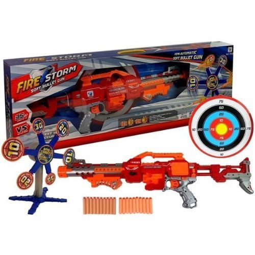 7054A/Bullet gun - Fire Storm soft bullet gun for age 6+