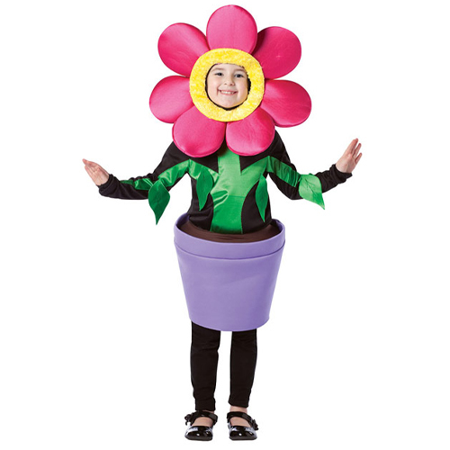 COS162/Flower Costume - Flower Costume Includes jumpsuit , headpiece and dress S - 3\4 yrs M- 5\7 yrs L- 8\10 yrs XL- 11\14 yrs