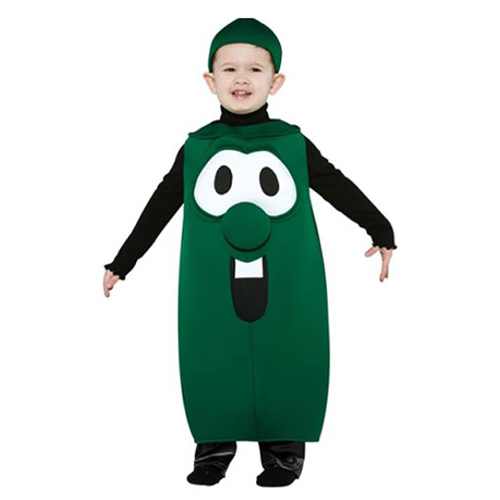 COS159/Cucumber Costume - Cucumber Costume Includes overall , tunic and cap S - 3\4 yrs M- 5\7 yrs L- 8\10 yrs XL- 11\14 yrs