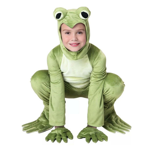 COS163/Frog Costume - Frog Costume Includes overall , cap and gloves S - 3\4 yrs M- 5\7 yrs L- 8\10 yrs XL- 11\14 yrs