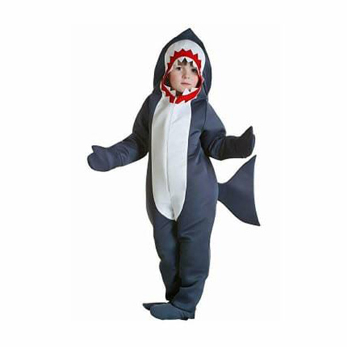 COS177/Shark Costume - Shark Costume Includes overall S - 3\4 yrs M- 5\7 yrs L- 8\10 yrs XL- 11\14 yrs