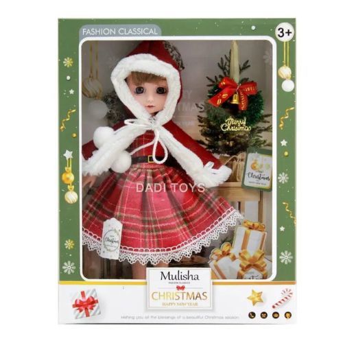 Monkiz - Christmas doll-QJ121 - Christmas doll for girls age 3+