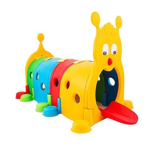 Caterpillar Climbing Tunnel-ZK03303 - Climb-N-Crawl Caterpillar Tunnel 180 x 104 x 108cm Indoor Outdoor Age : +2 years