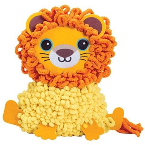 38388/Lion Wool  Doll - Fun DIY, use magic hook pen to hook out cook animals dolls, Come on, DIY.