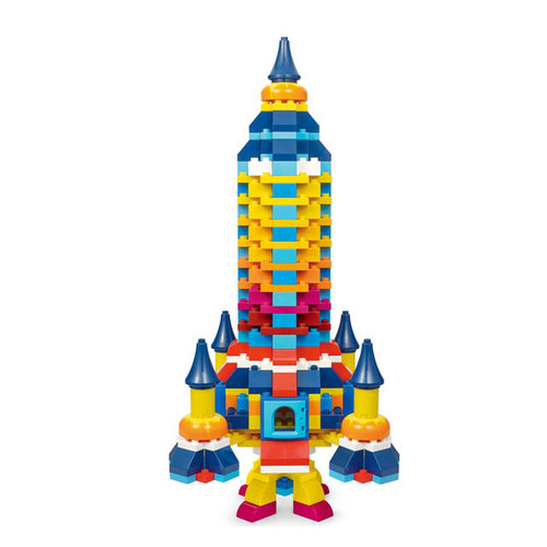 Rocket blocks / 77009 - Includes 300 pieces of blocks and accessories For ages +3 years