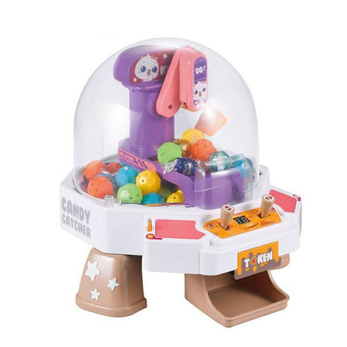 WS5369-2/Candy Hunter - Candy Digger Candy Hunter WS Time Zone Machine Capit Product Description: - Items according to the picture - Can be carried portable, there are lights and sounds - Using batteries - Play 1-4 people - For ages can be played 3 years - Play like In the time zone, toys to pick up candy, candy are not included, so you fill in yourself, guaranteed fun. - Digging system like the picture