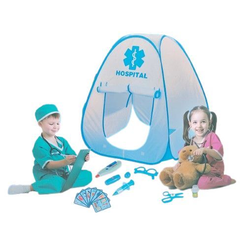 Doctor Tent/1888-3 - Medical tent  childhood fun Truly fun easy to use For 3+ ages.