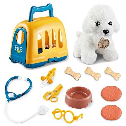 Dog Care / 906-2 - Parents- child interaction, enjoy doctor role play For 3+ ages