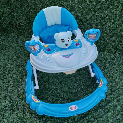 W1321/BABY WALKER - -Foldable frame, easy carrying -Multi-level for height adjustment -Equipped with multi-function toys with can Play many kinds of animal sound and music -Fixable base Suitable for 6-12 months