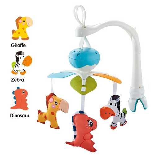 6804B-18/BABY BEDSIDE BELL - This product can be used with: 1. Pack & Plays/ travel cots and bassinets 2. Infant carrier 3. Strollers From birth to 5 months