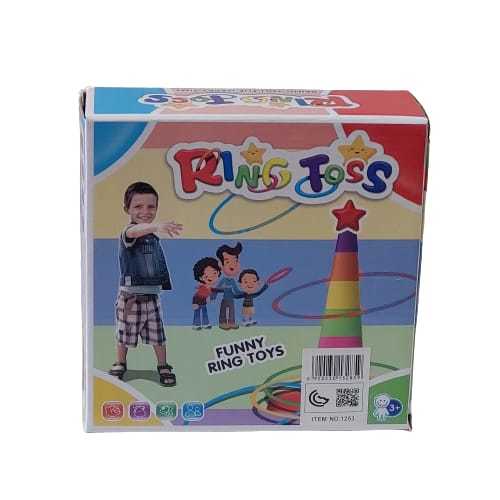 1253/RING TOSS - FUNNY RING TOYS FOR 3+ AGES