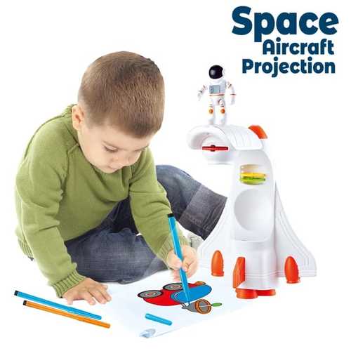 8681/SPACE AIRCRAFT PROJECTION - AIRCRAFT PROJECTION PLAY SET FOR 3+ AGES