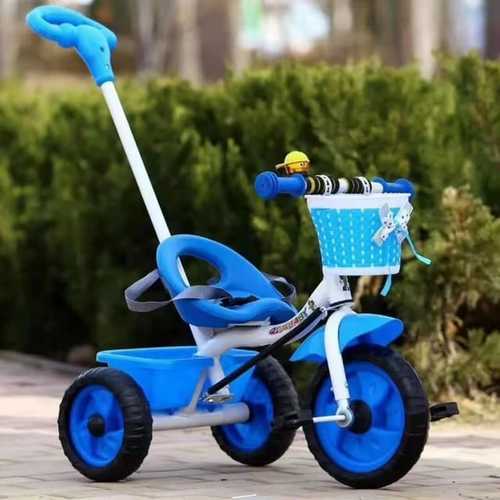 JH-178 /TRICYCLE - KIDS TRICYCLE WITH PUSHBAR NO SAFETY BELT FOR 2+ AGES